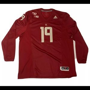 Adidas Rutgers 2019 150th Football Jersey Mens XL